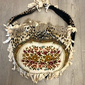 Artist Handmade Vintage Fabric bag